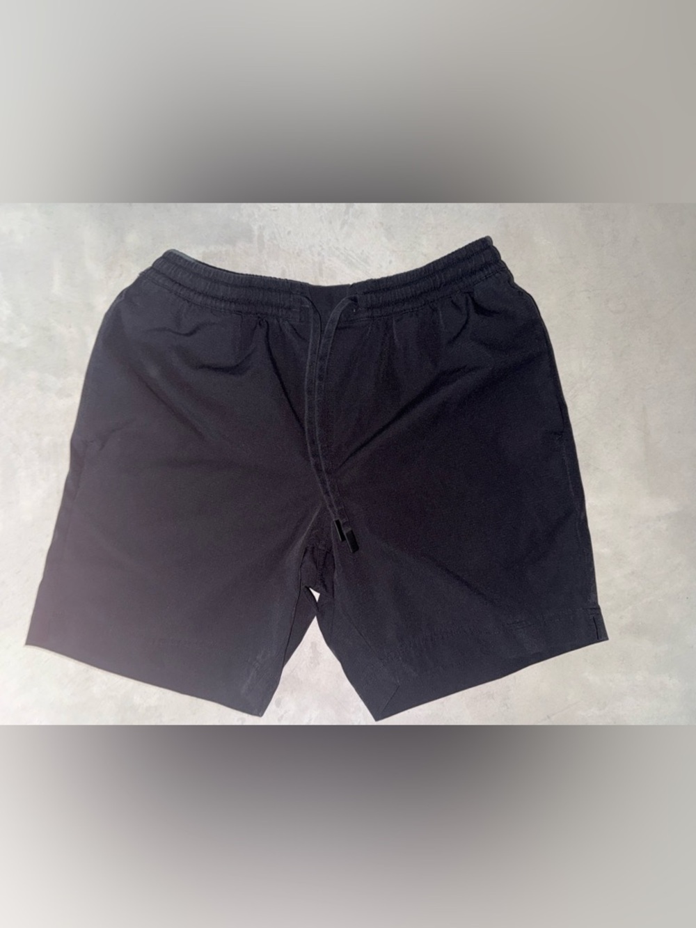 Cuts Clothing Black Men's Casual Drawstring Shorts